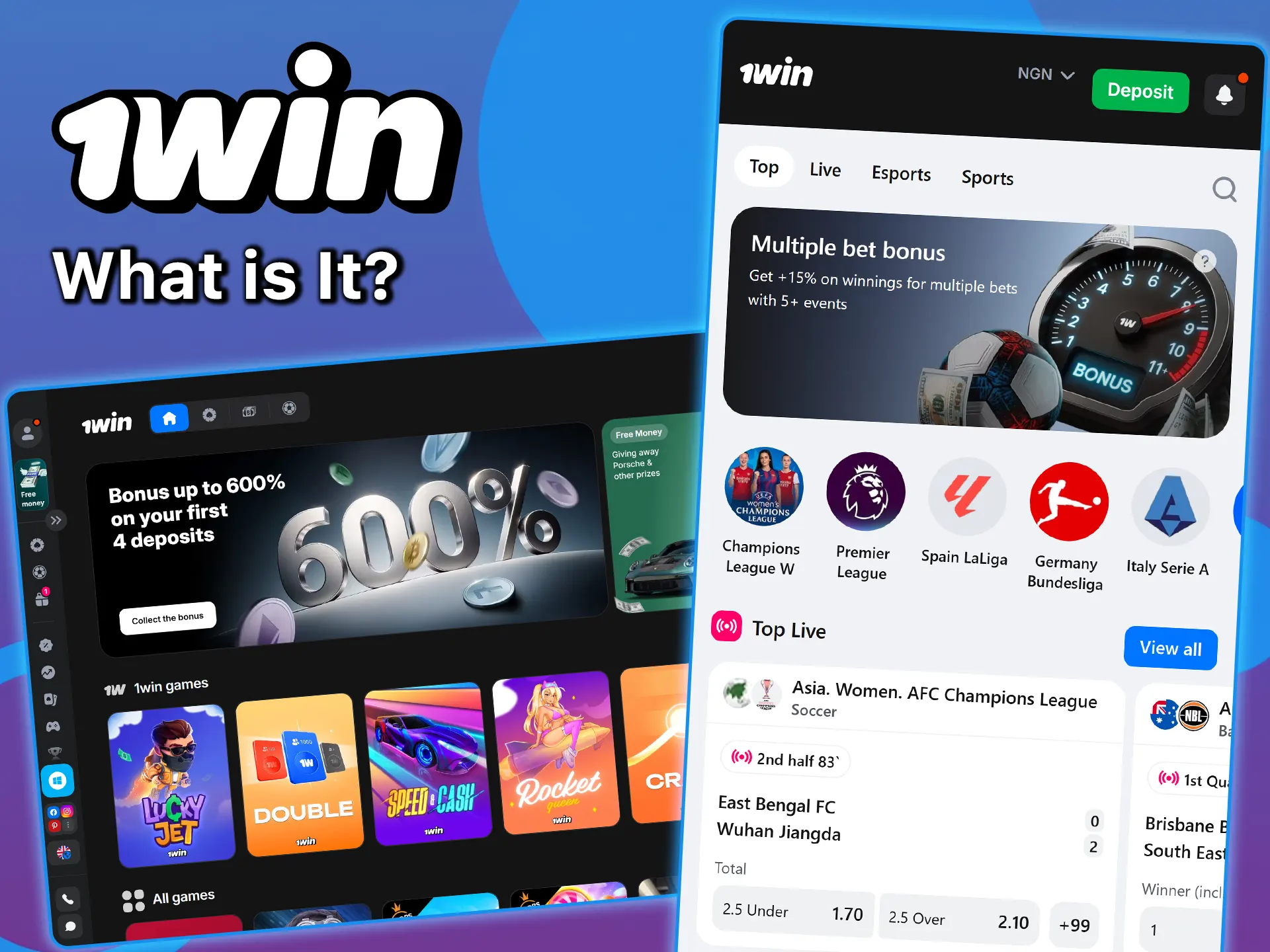 Find out what 1win is and how to play here.