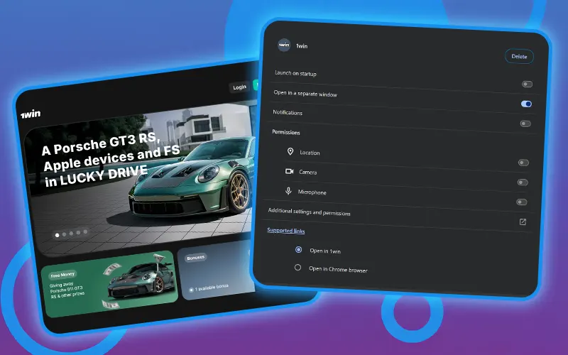 Find out the system requirements for the 1win application for PC.