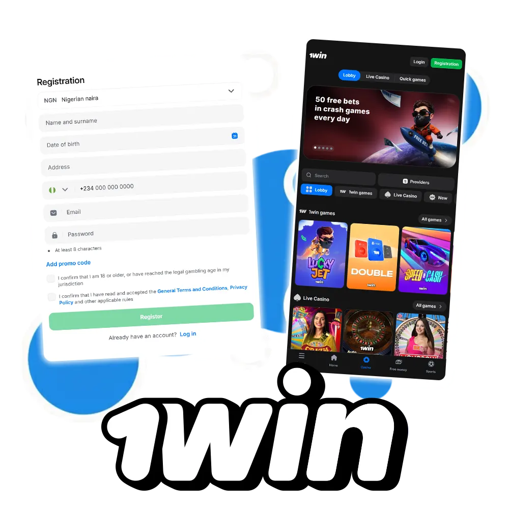 1win offers apps for Android and iOS devices.