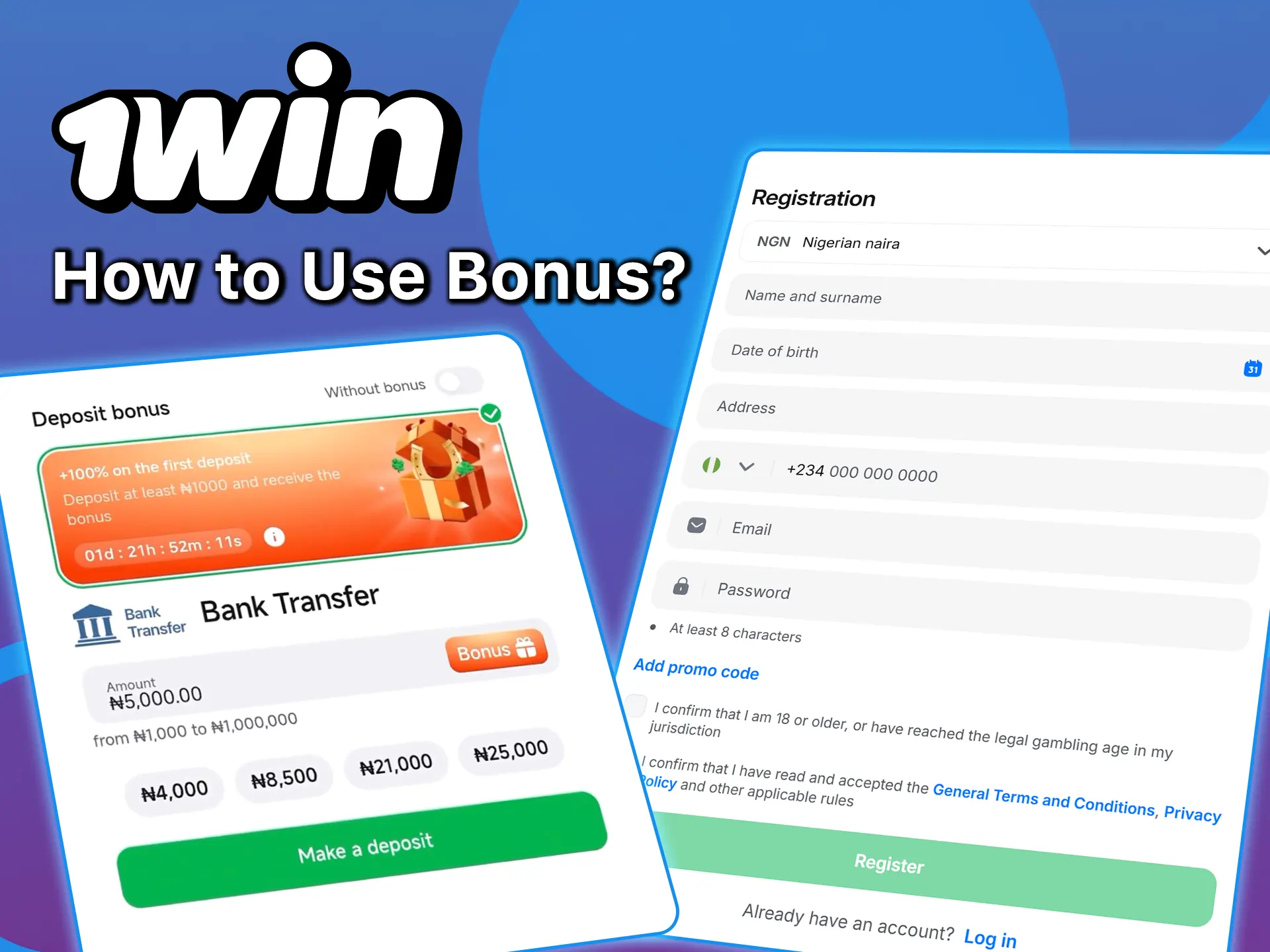 Learn how to use 1win bonuses correctly.