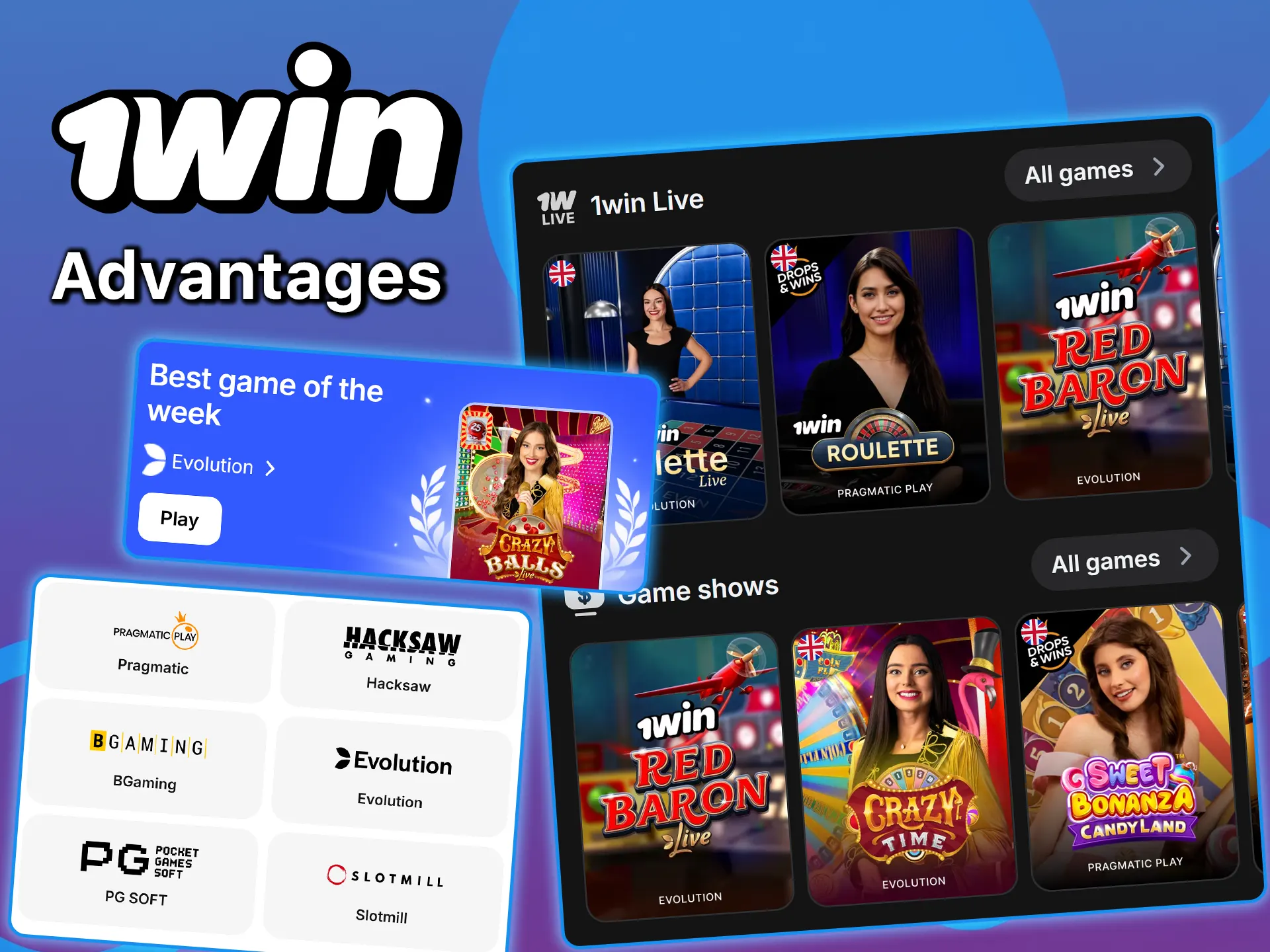 Check out the advantages of 1win casino and choose the best one for you.