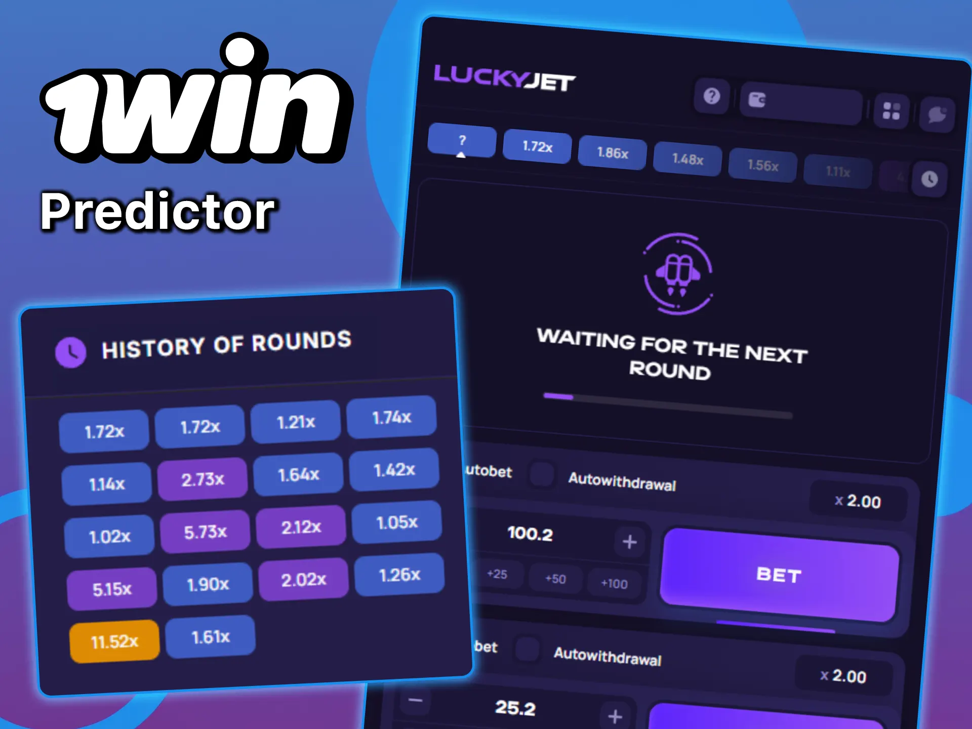 Find out how the Lucky Jet predictor works at 1win.