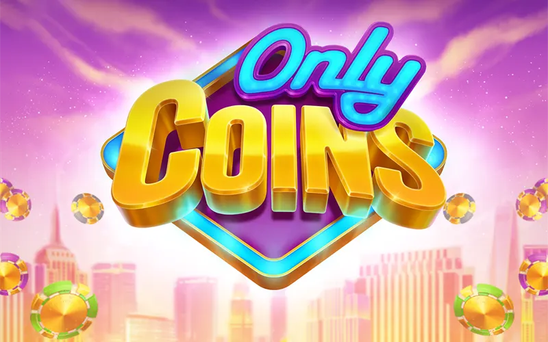 Make a deposit and open the Only Coins game on 1win.