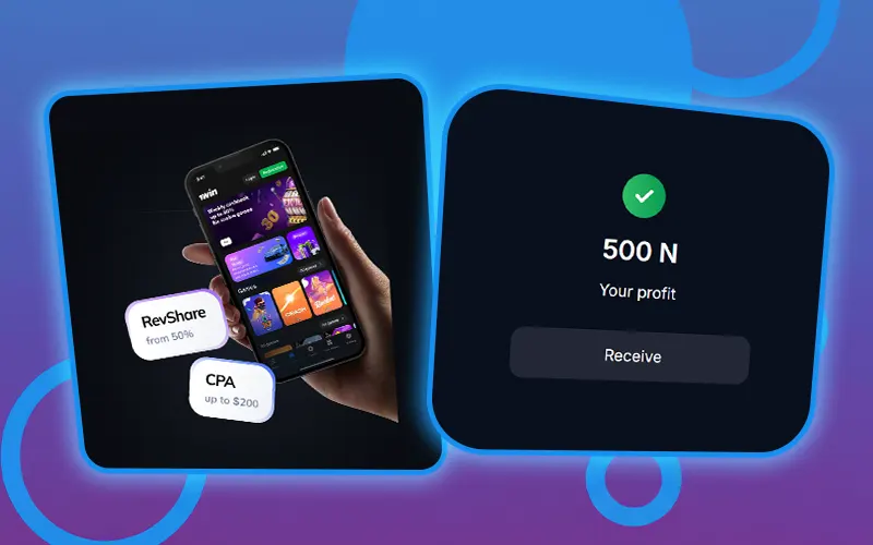 Choose the competitive commission model from 1win and start earning more.