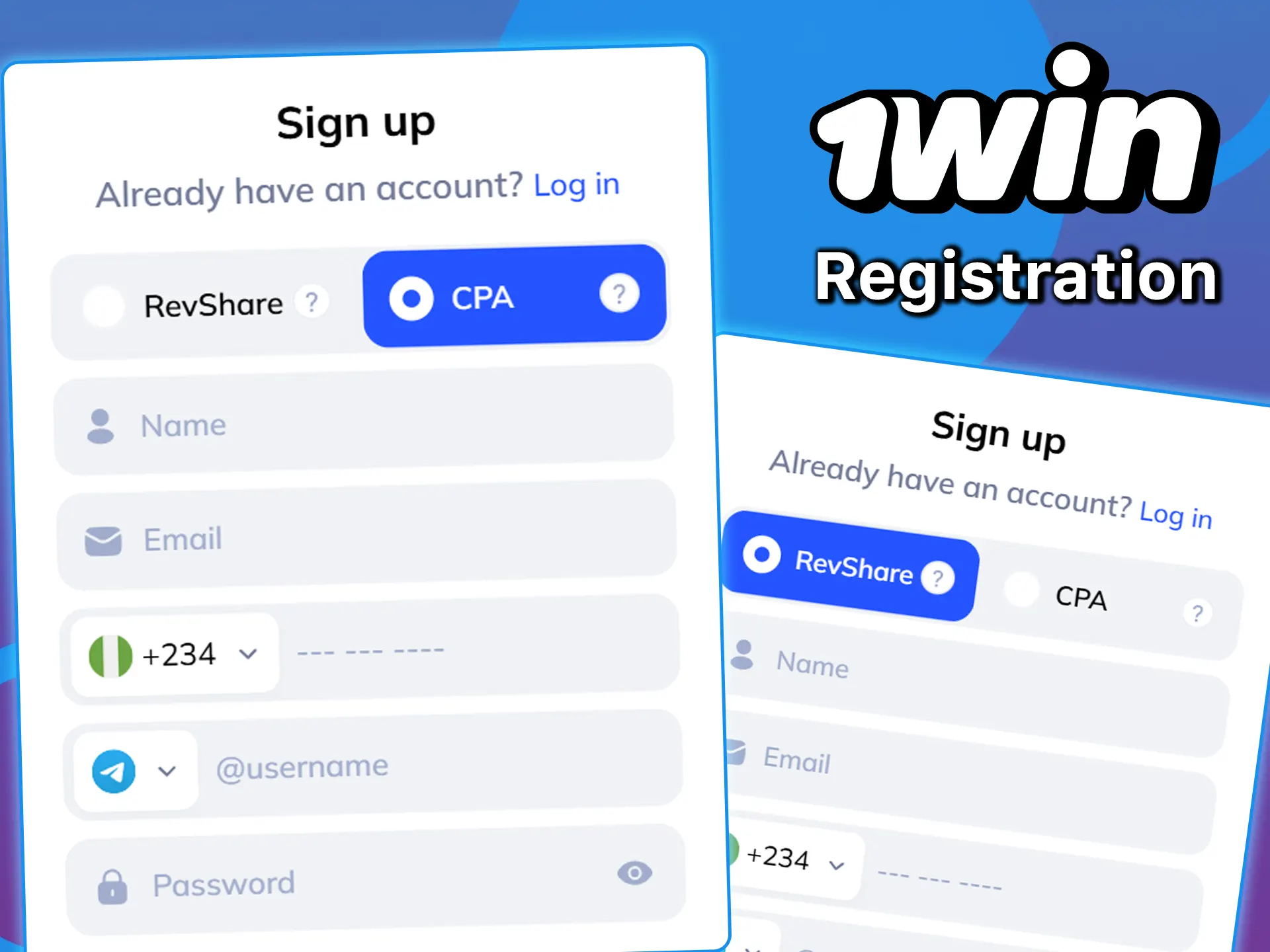 Complete a simple registration process in the 1win affiliate program and start attracting traffic.