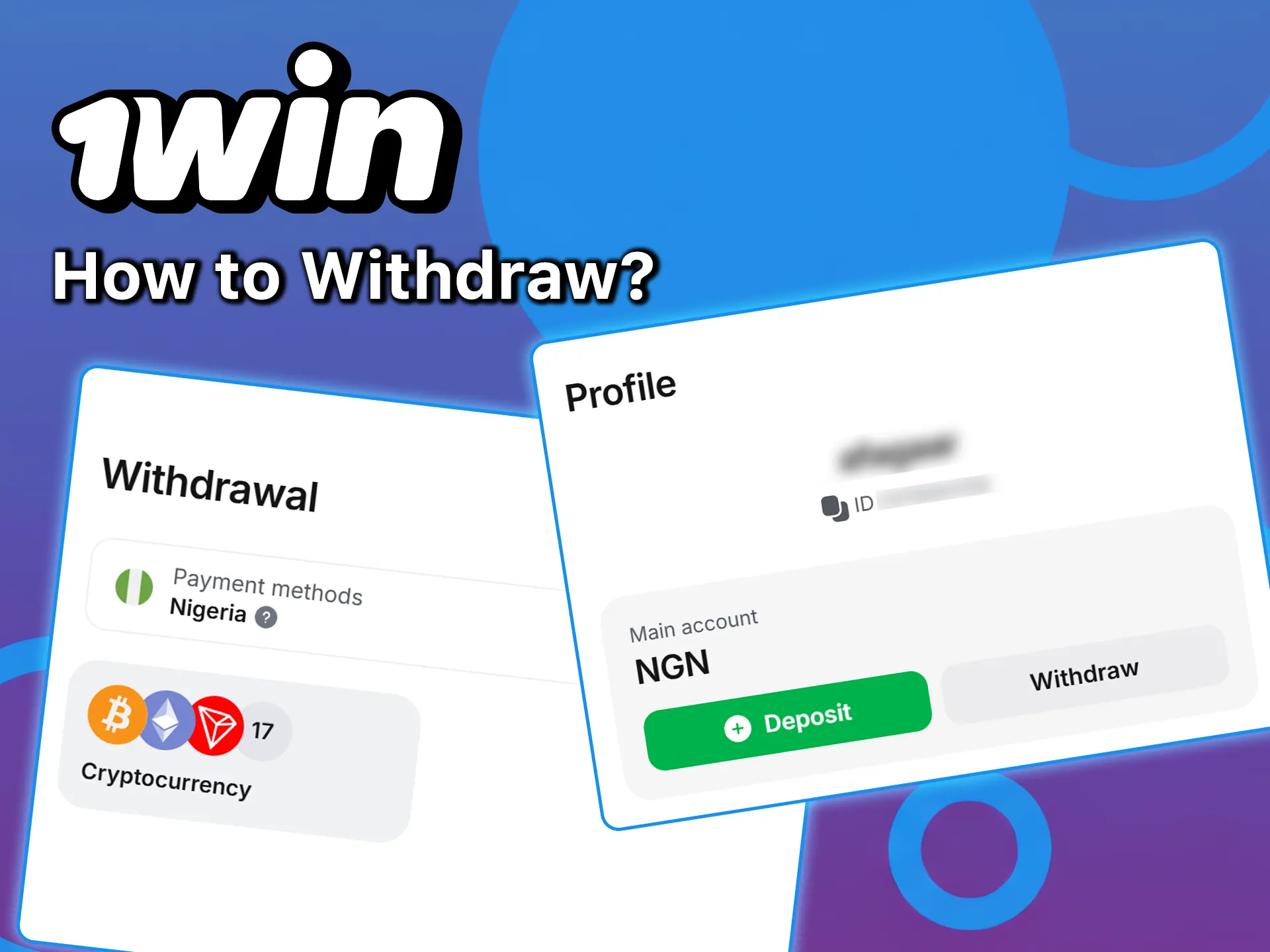 See how quickly you can withdraw money from 1win.