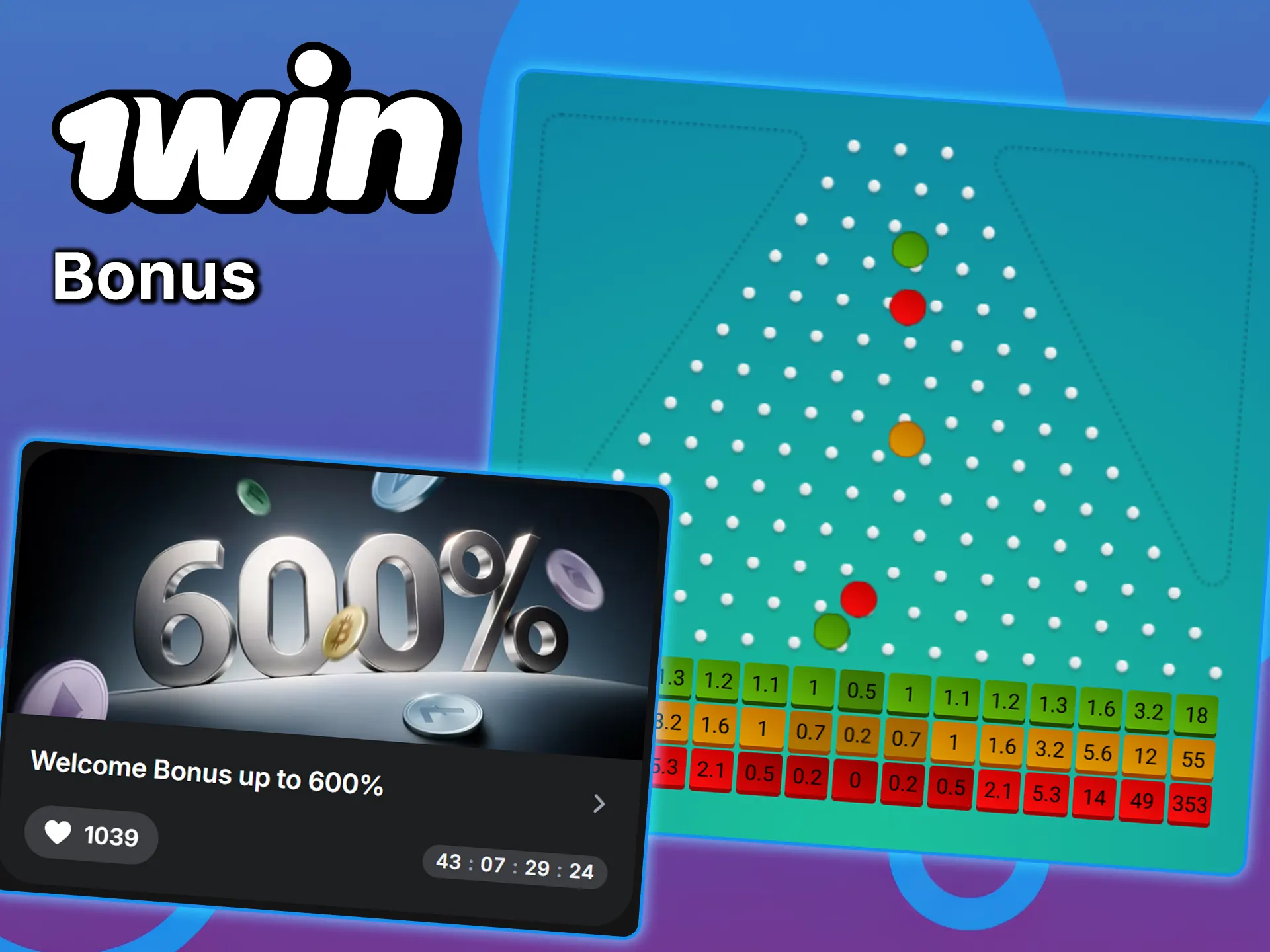 Unlock bonuses for Plinko at 1win and increase your chances of winning.