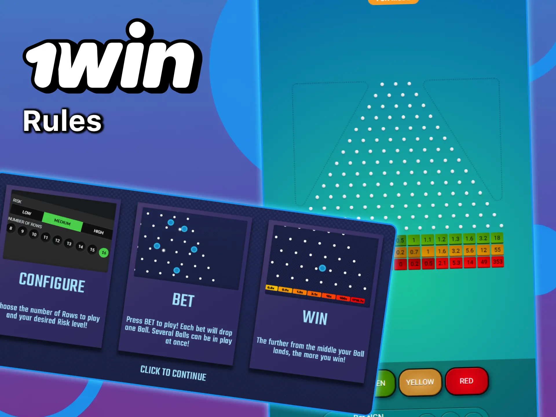 Learn the rules of Plinko at 1win.