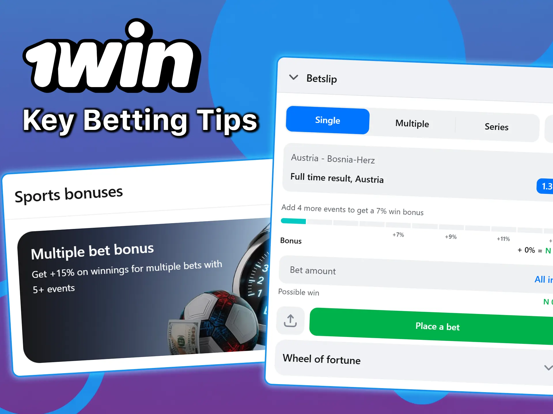 Learn how to make every bet a winner at 1win.