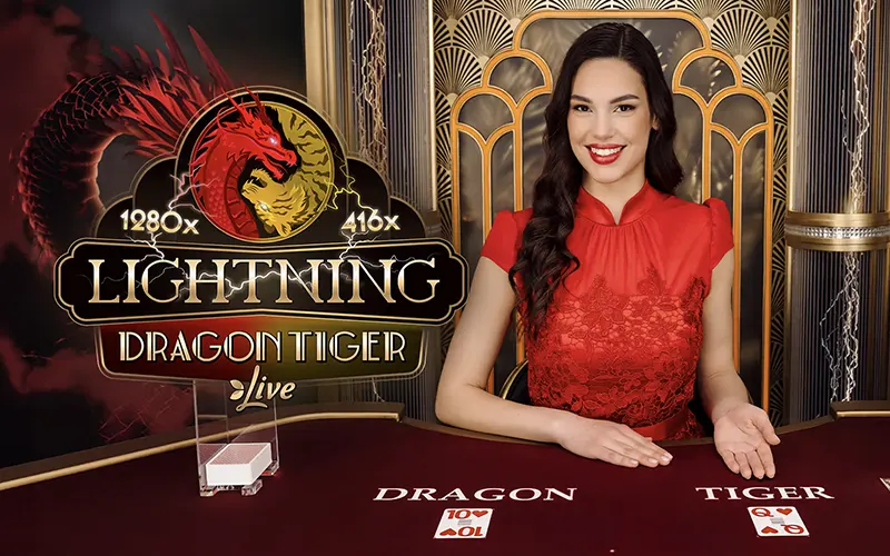 Try the favorite choice of 1win casino players, the Lightning Dragon Tiger game.