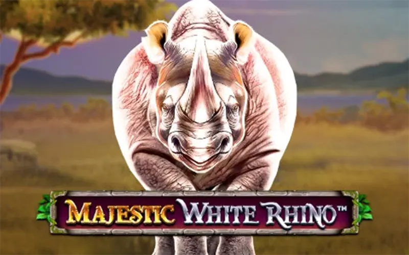 Play the popular Majestic White Rhino slot at 1win.
